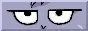 close up of calm cartoon cat eyes