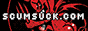 cartoon red devil with a big booty, scumsuck.com